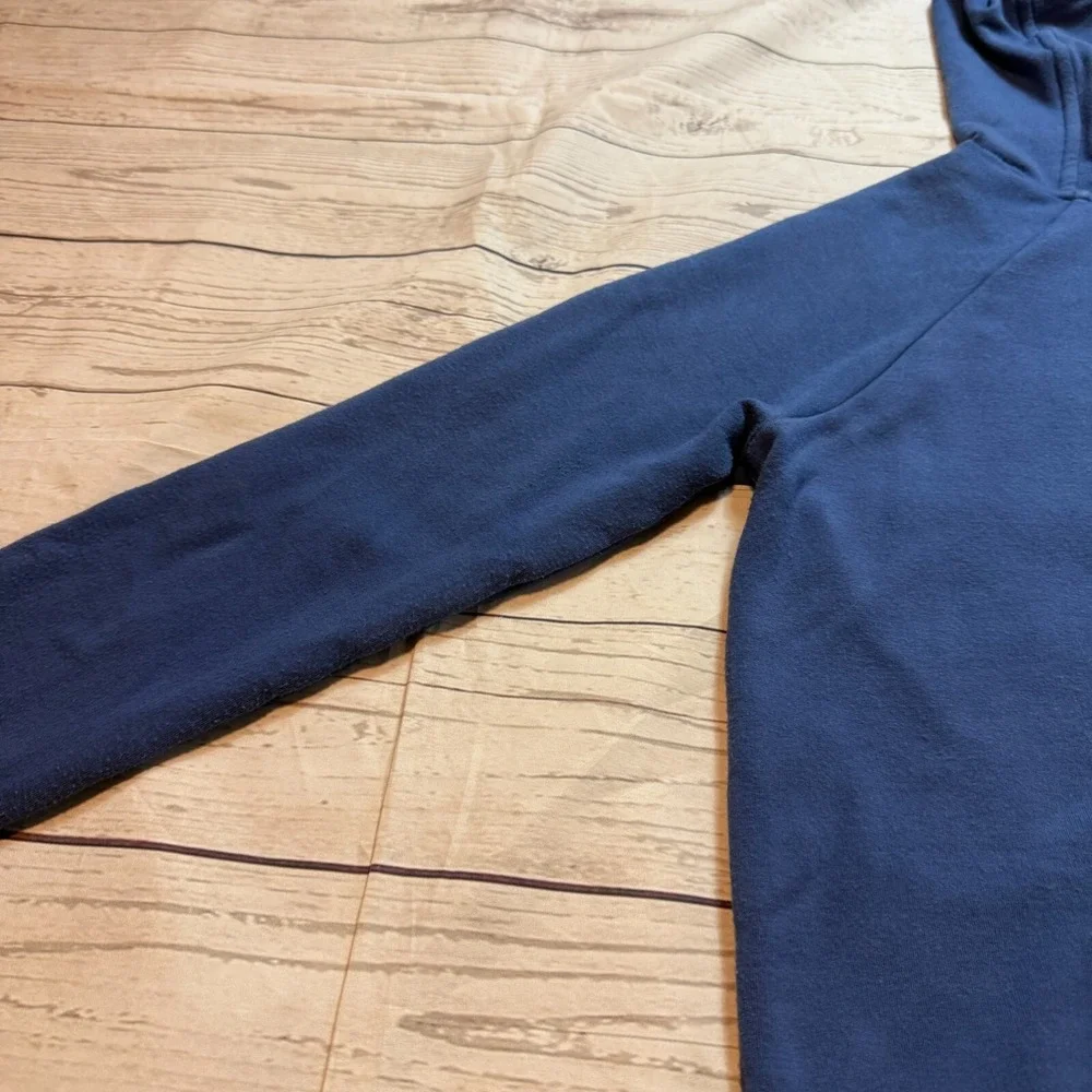 Athleta Girl Hooded Sweatshirt  Long Sleeve Pullover Youth Blue Girls Size Large